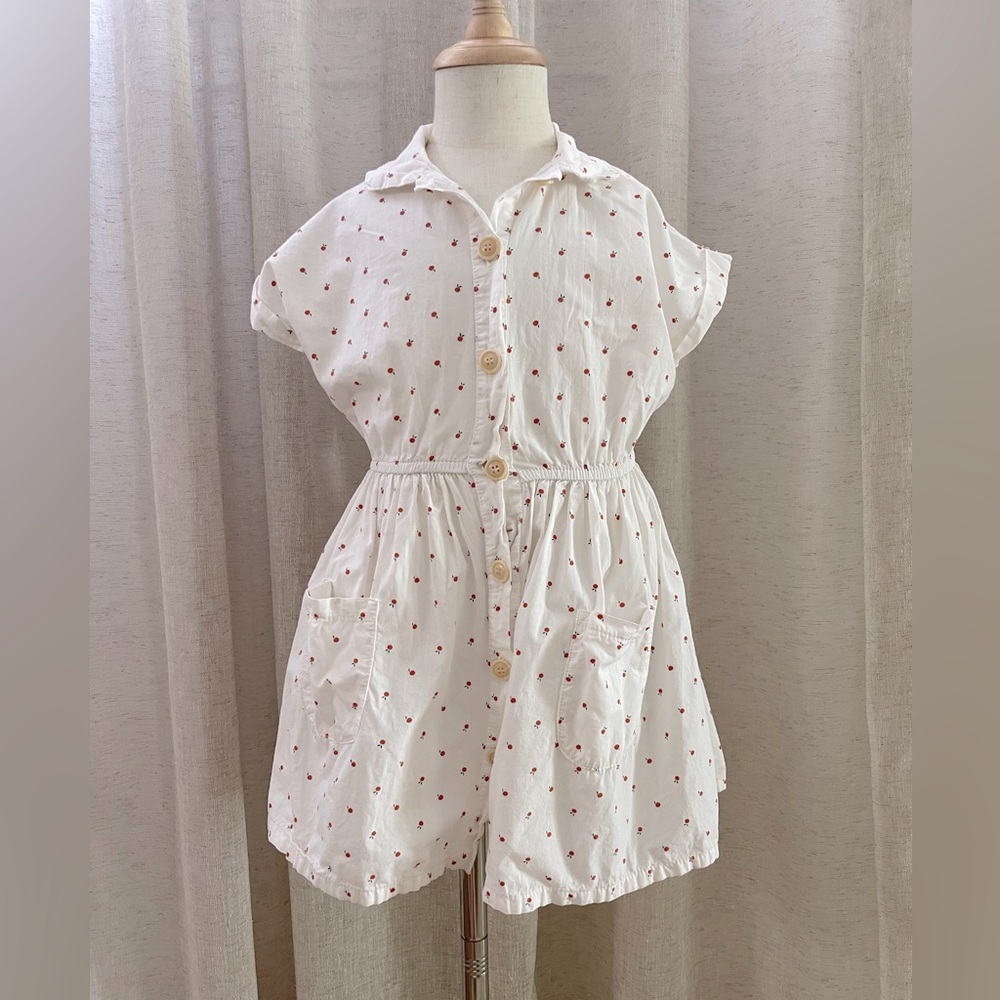 My Little Cozmo Ivory Fruit Dress
